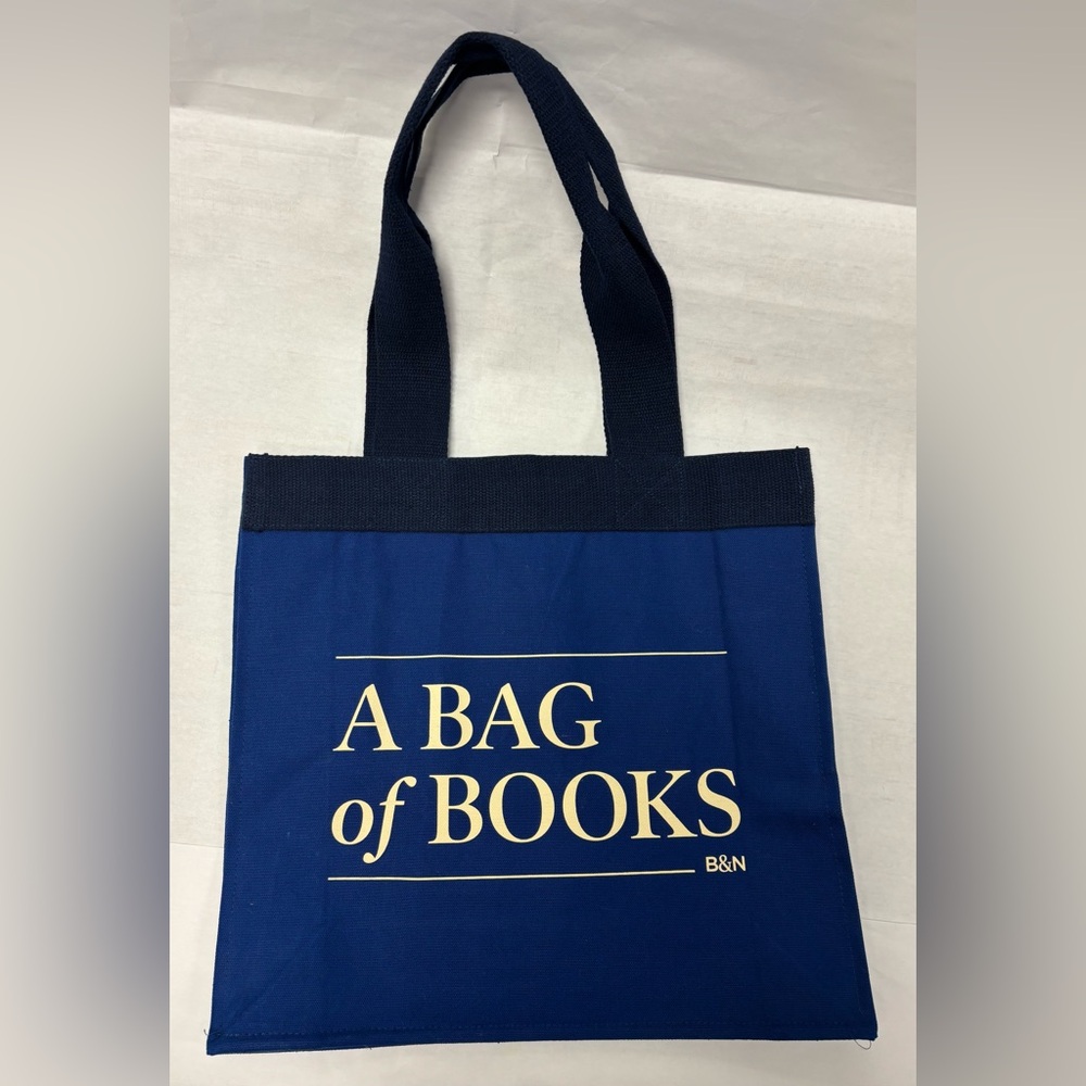 A Bag of Books Tote, 100% Cotton Navy Canvas
by re-wrap
